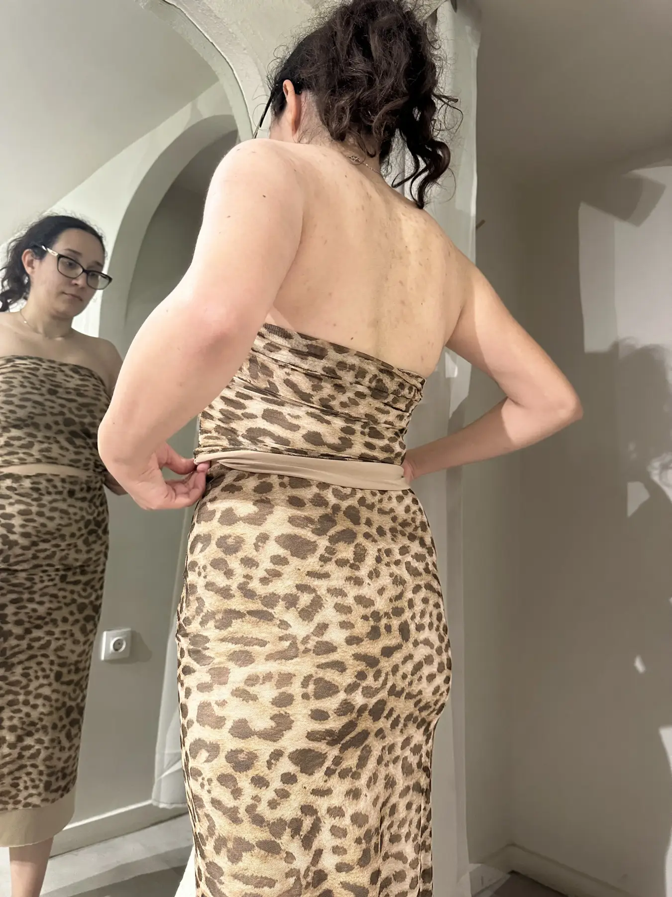 Γυναικείο Σετ με Leopard Print
