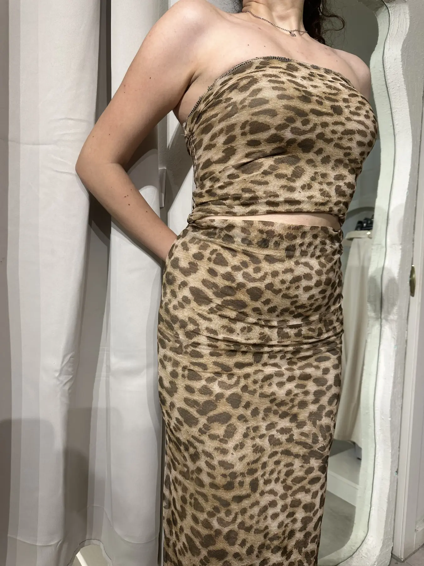 Γυναικείο Σετ με Leopard Print