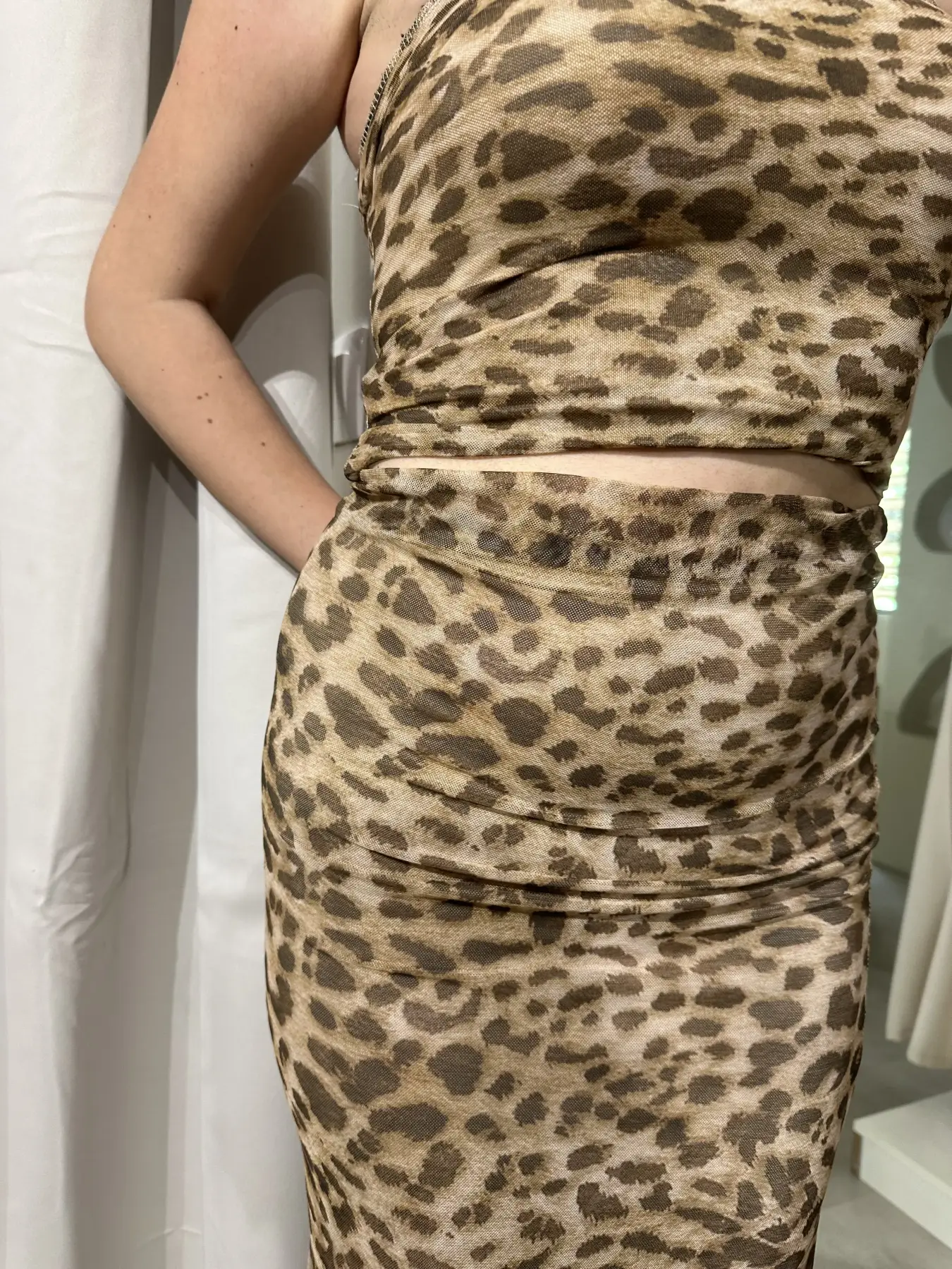 Γυναικείο Σετ με Leopard Print