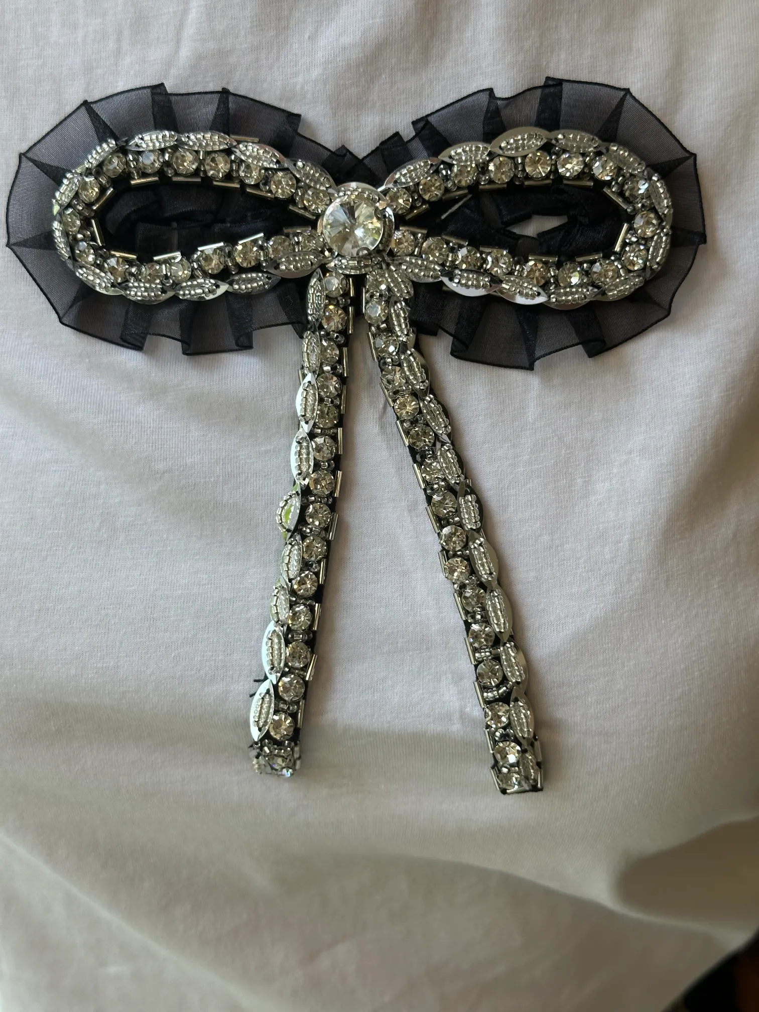 Γυναικείο T-Shirt με Φιογκάκι
