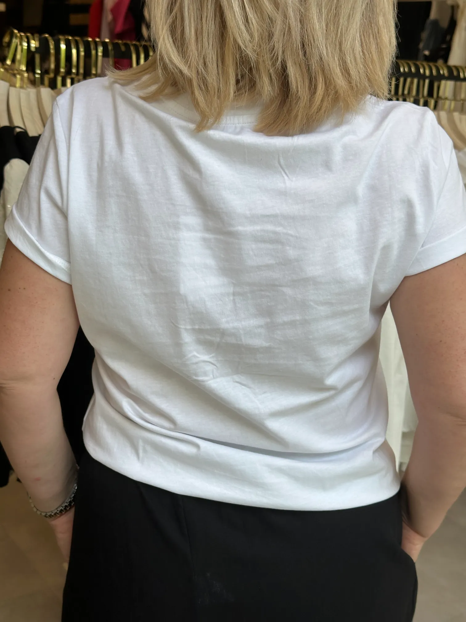 Γυναικείο T-Shirt με Φιογκάκι