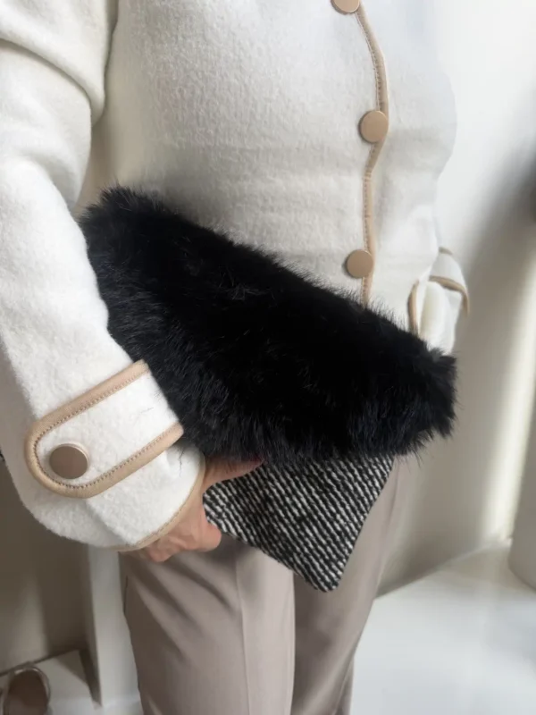 Fluffy Fold Τσάντα Φάκελος