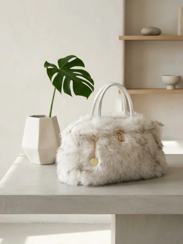 Γυναικεία Fluffy Τσάντα Snow White
