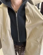 Καμπαρντίνα 2 σε 1 με Αποσπώμενο Μαύρο Γιλέκο